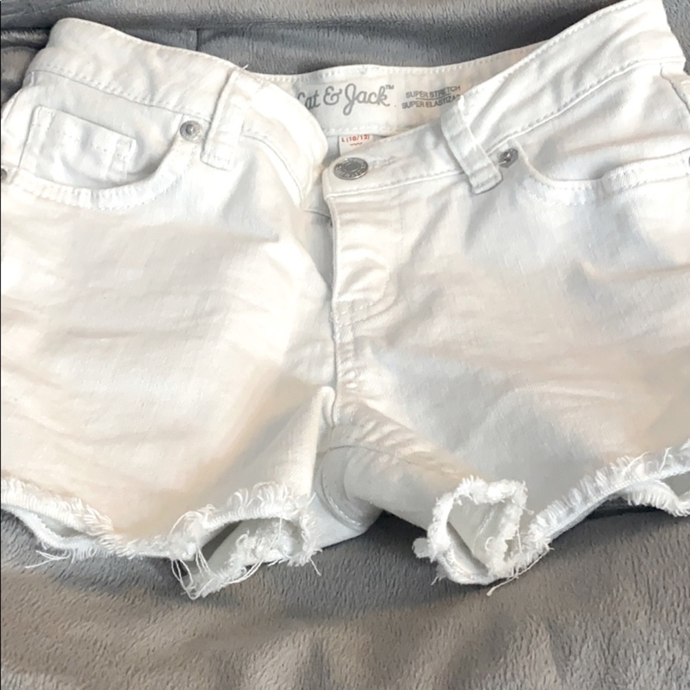 white shorts